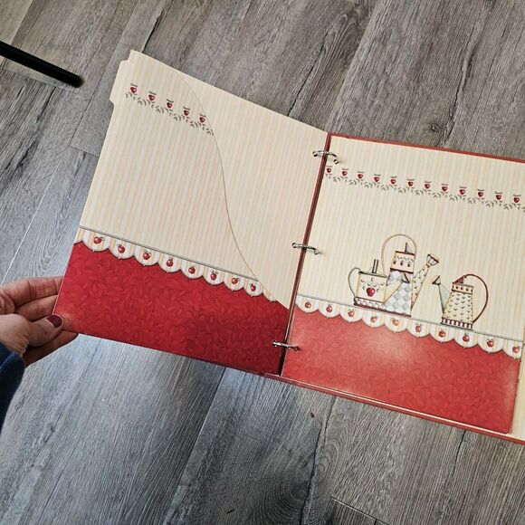 Karla Dornacher Recipe Keeper 3 Ring Binder with Tabs Country Quaint Cook Gift - Picture 11 of 13